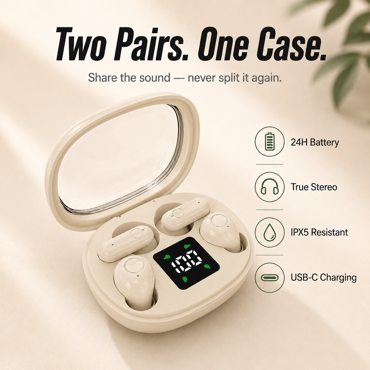 DuoraPro — Earbuds Were Never Meant for One. We Fixed That.